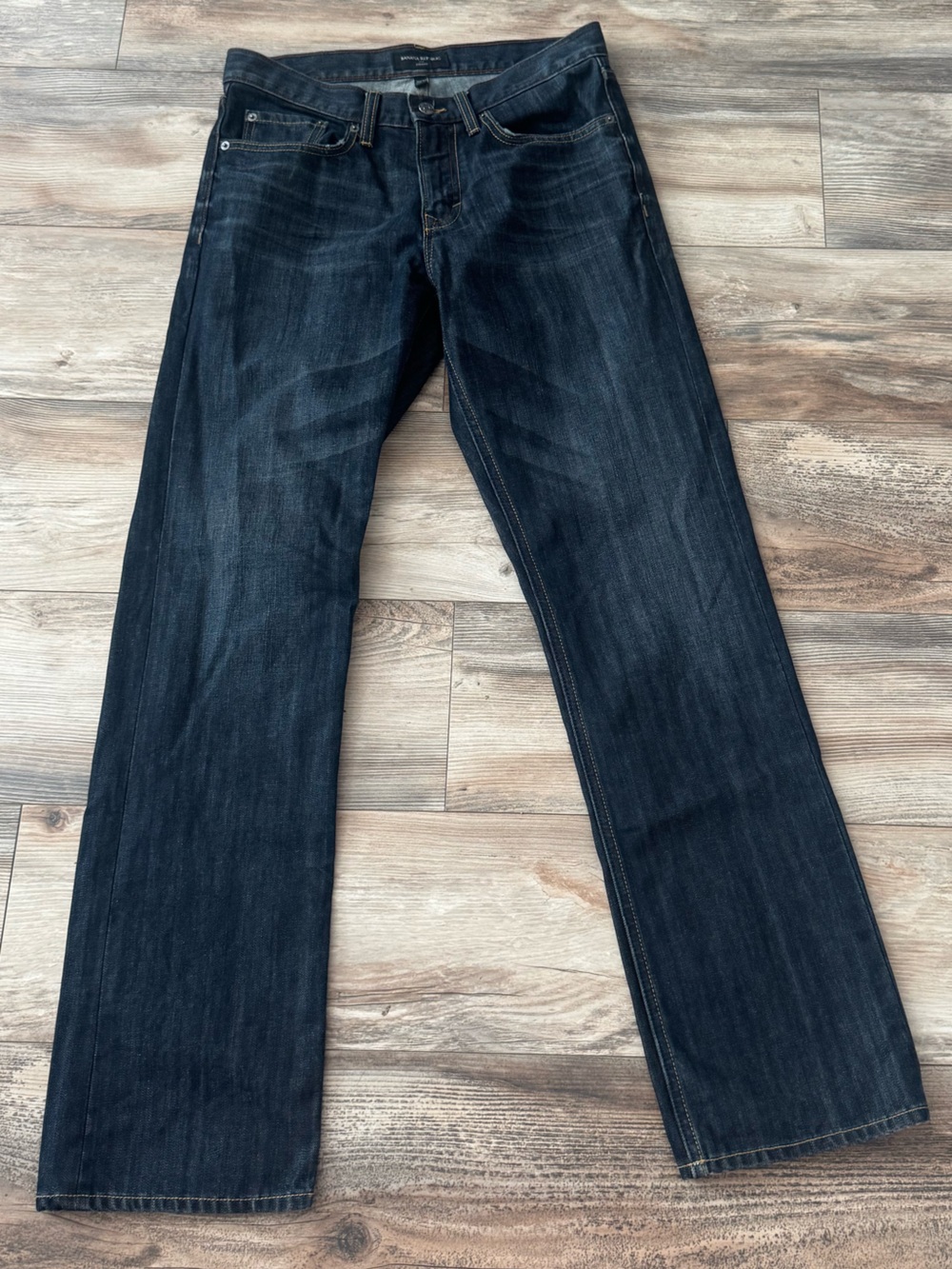 Banana Republic Straight Leg Blue Jeans size 30/32